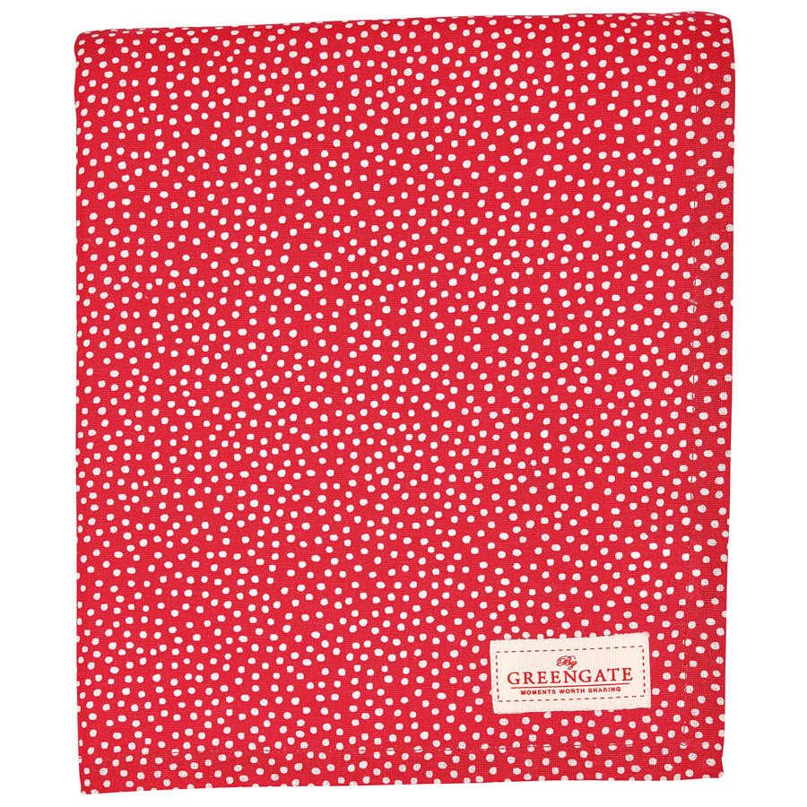 greengate-tischdecke-dot-rot GreenGate Tischdecke "Dot Red ", ca. 145 x 250 cm