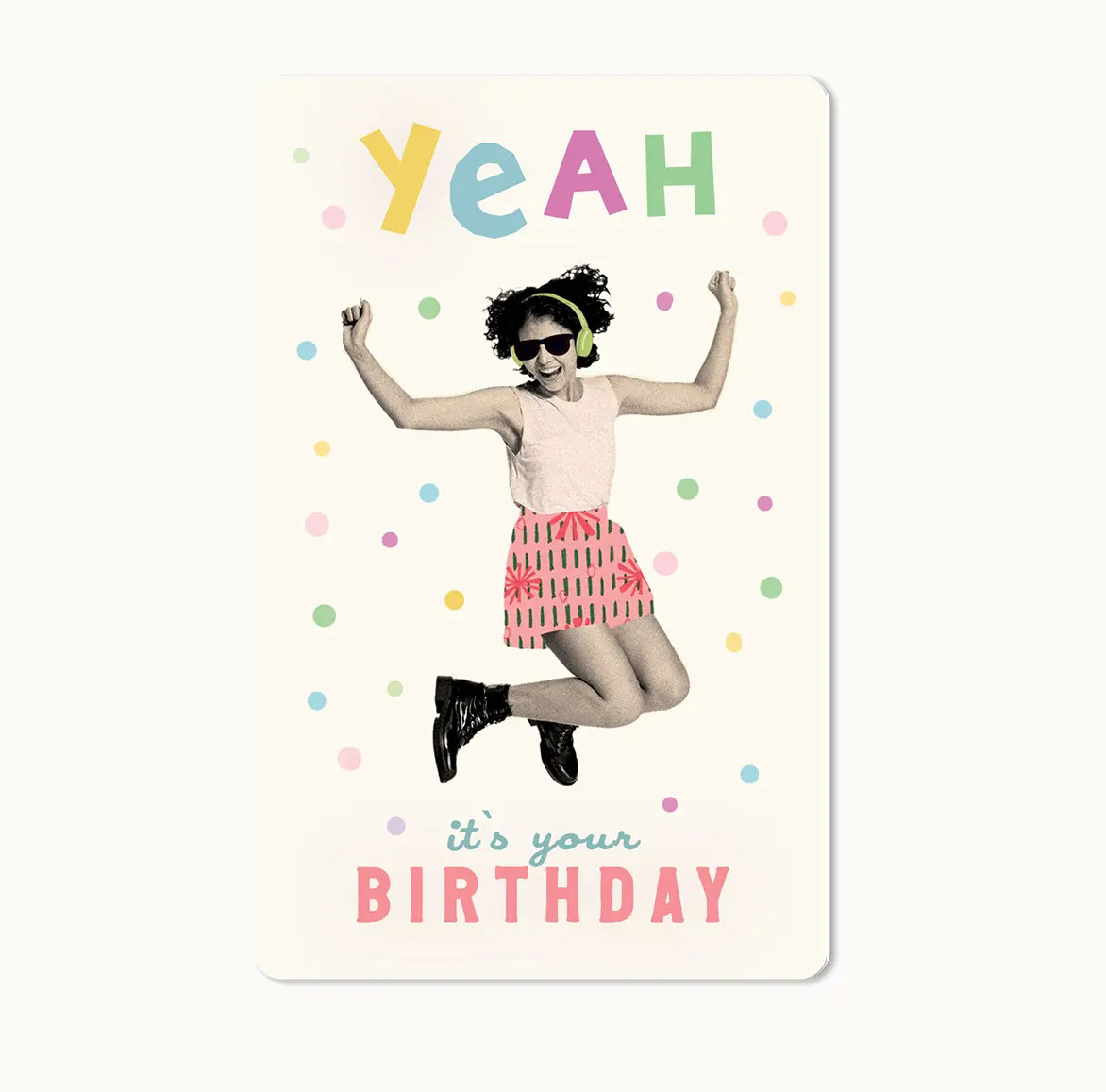 Lunacard Postkarte Yeah