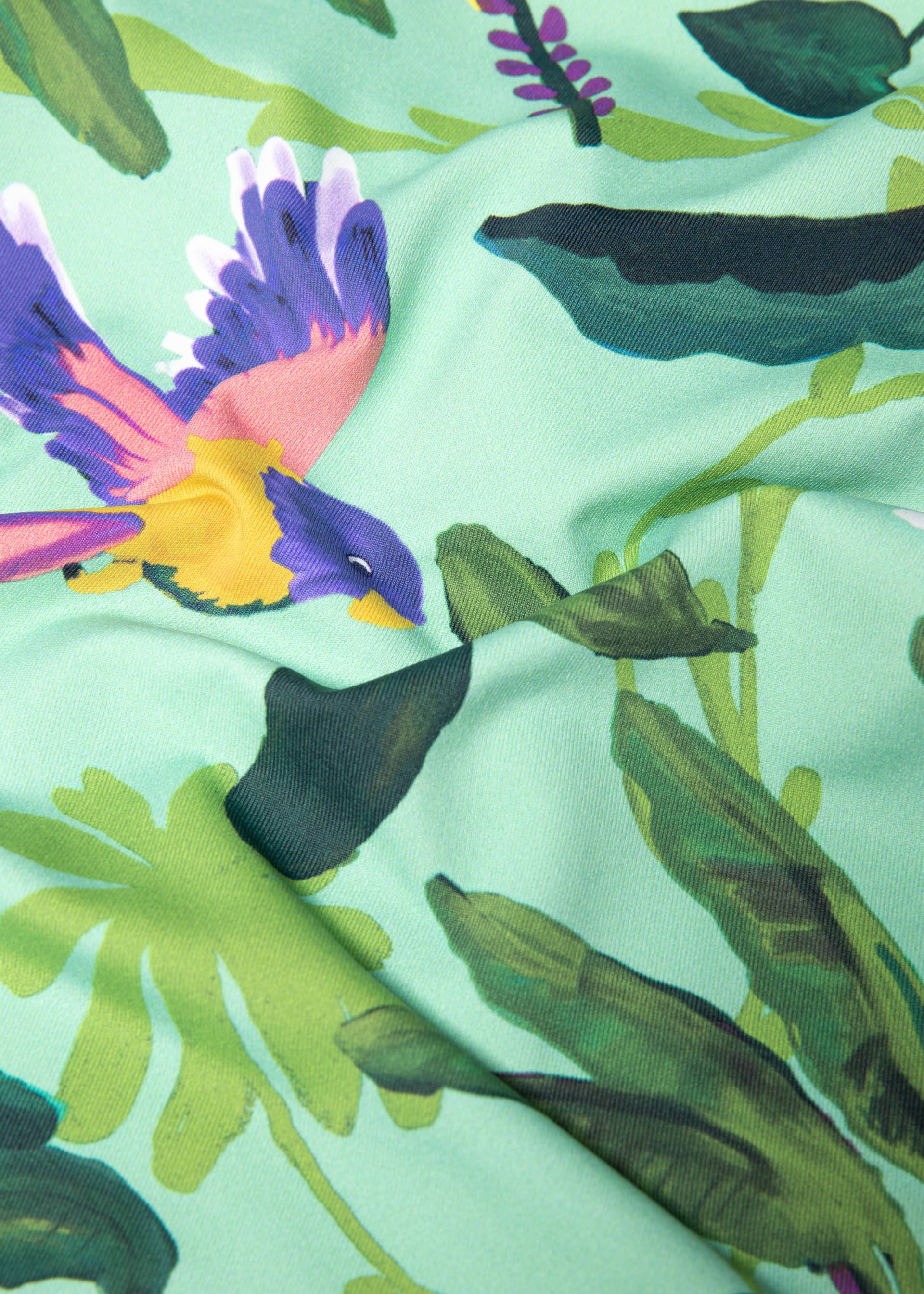 % Blutsgeschwister Schlaghose Dancing Jazz - tropical feeling