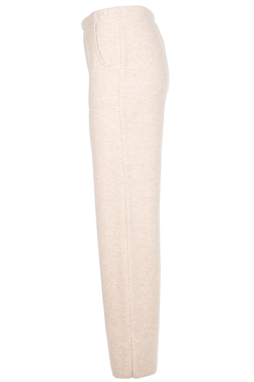 DUNQUE Hose Uni, Farbe natur, 100% Schurwolle , Made in Germany 