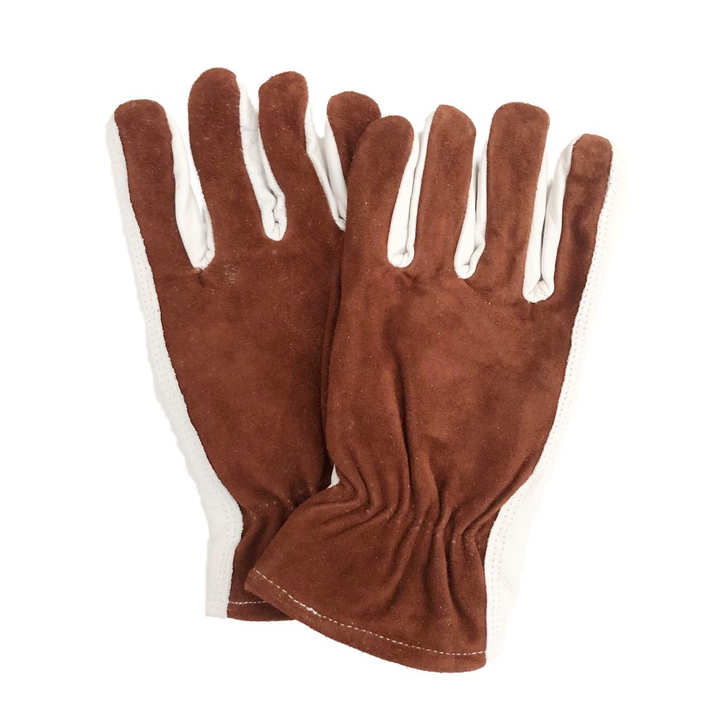 Gartenhandschuhe Leder, Damen Größe M