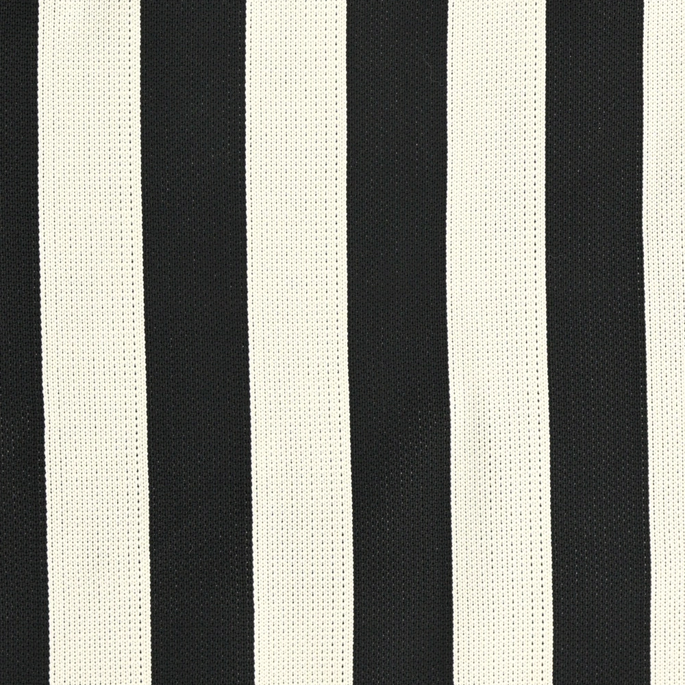 LOT83 Shopper Lois 56, Streifen Schwarz-Creme, ca.  45 x 35 cm
