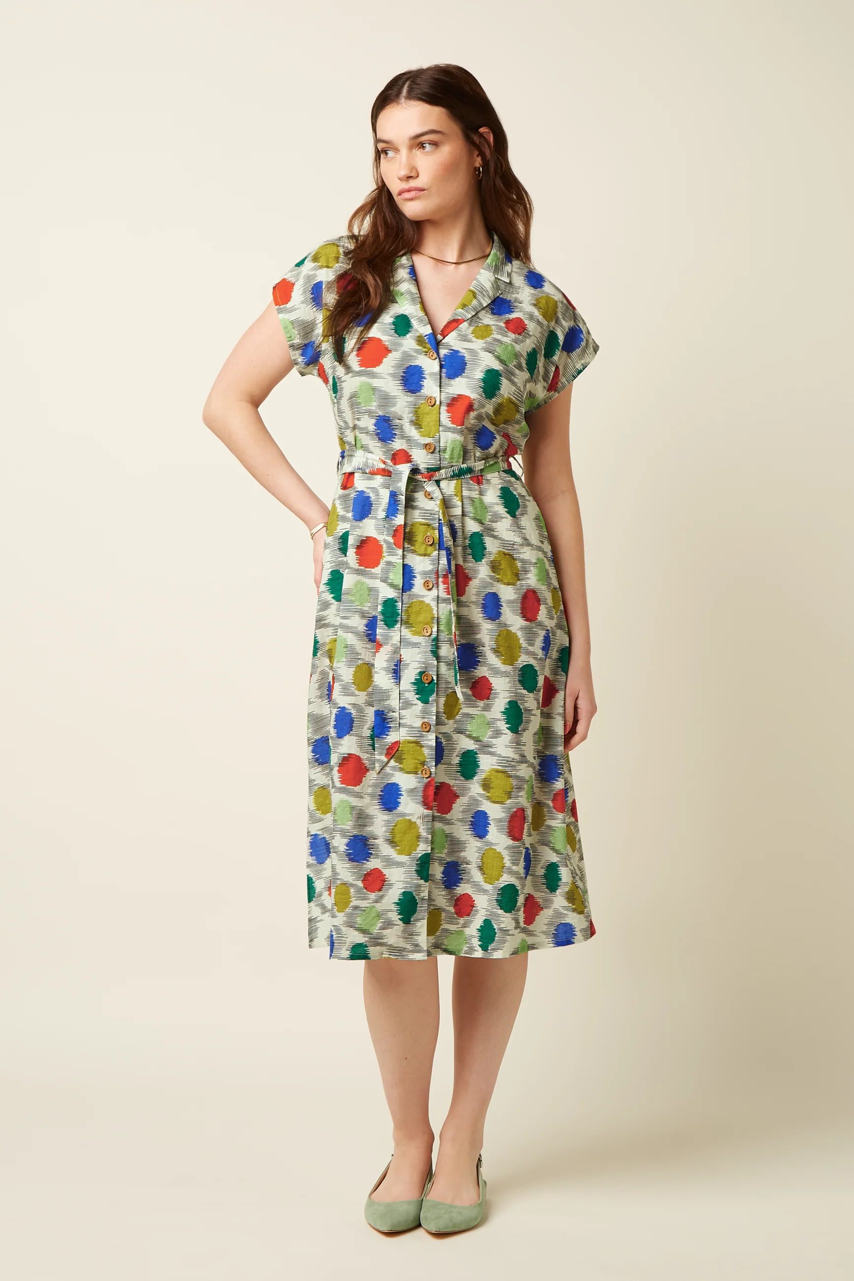 % King Louie Irene Dress Walton, Farbe Ice Cream - Walton, Kleid