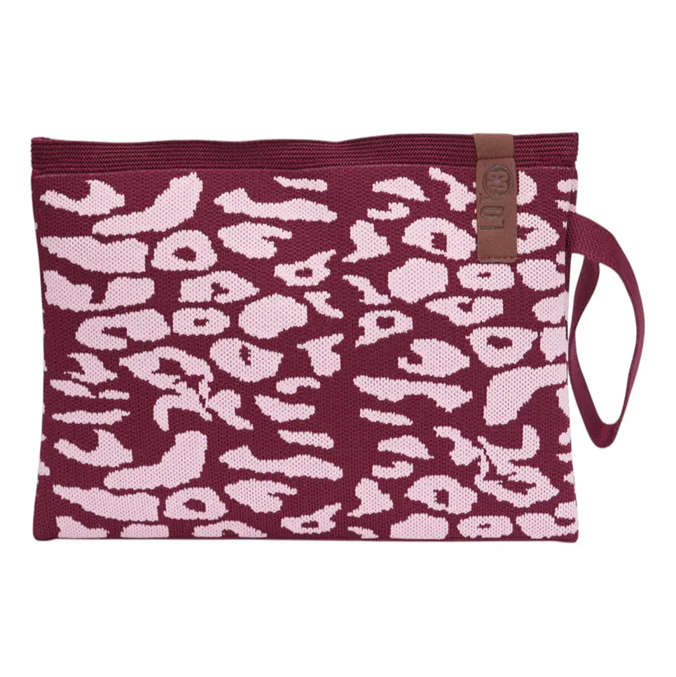 LOT83 Tasche Billie 132,  ca.  20 x 27 cm Leo Burgund-Zartrosa