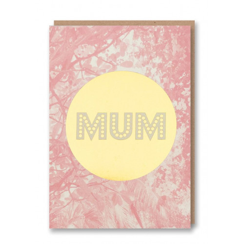 Grußkarte Letterpress - 1973 Mum, Muttertag