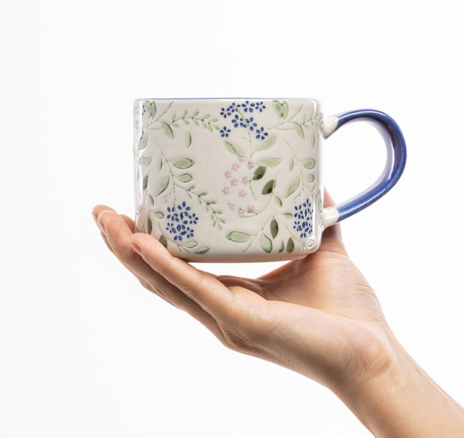 VINTAGE GARDEN Tasse blue, 400 ml