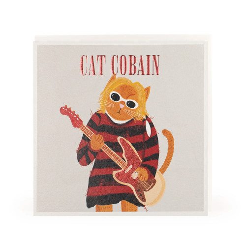 Doppelkarte Niaski" Cat Cobain" von U Studio