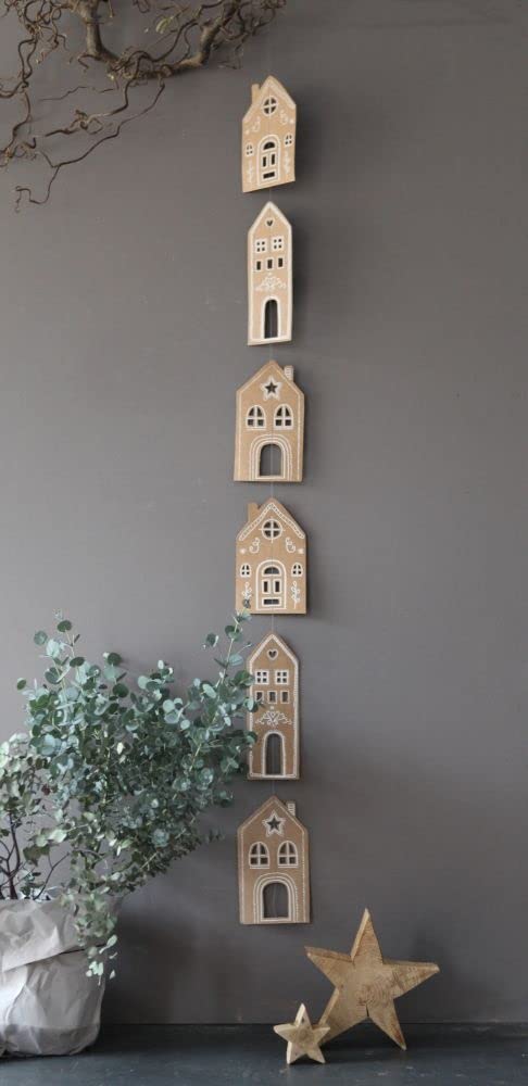 Good old friends Winterhauskette. Lebkuchen, ca. 100 cm lang  