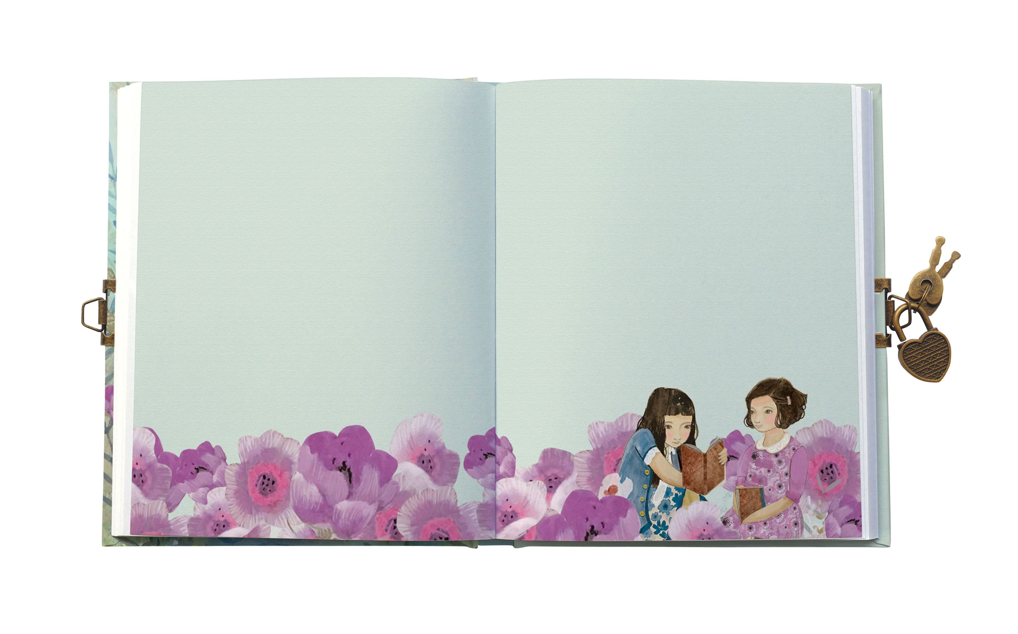Roger la Borde Tagebuch/Notizbuch  abschließbar Daydreamers Lockable Notebook 