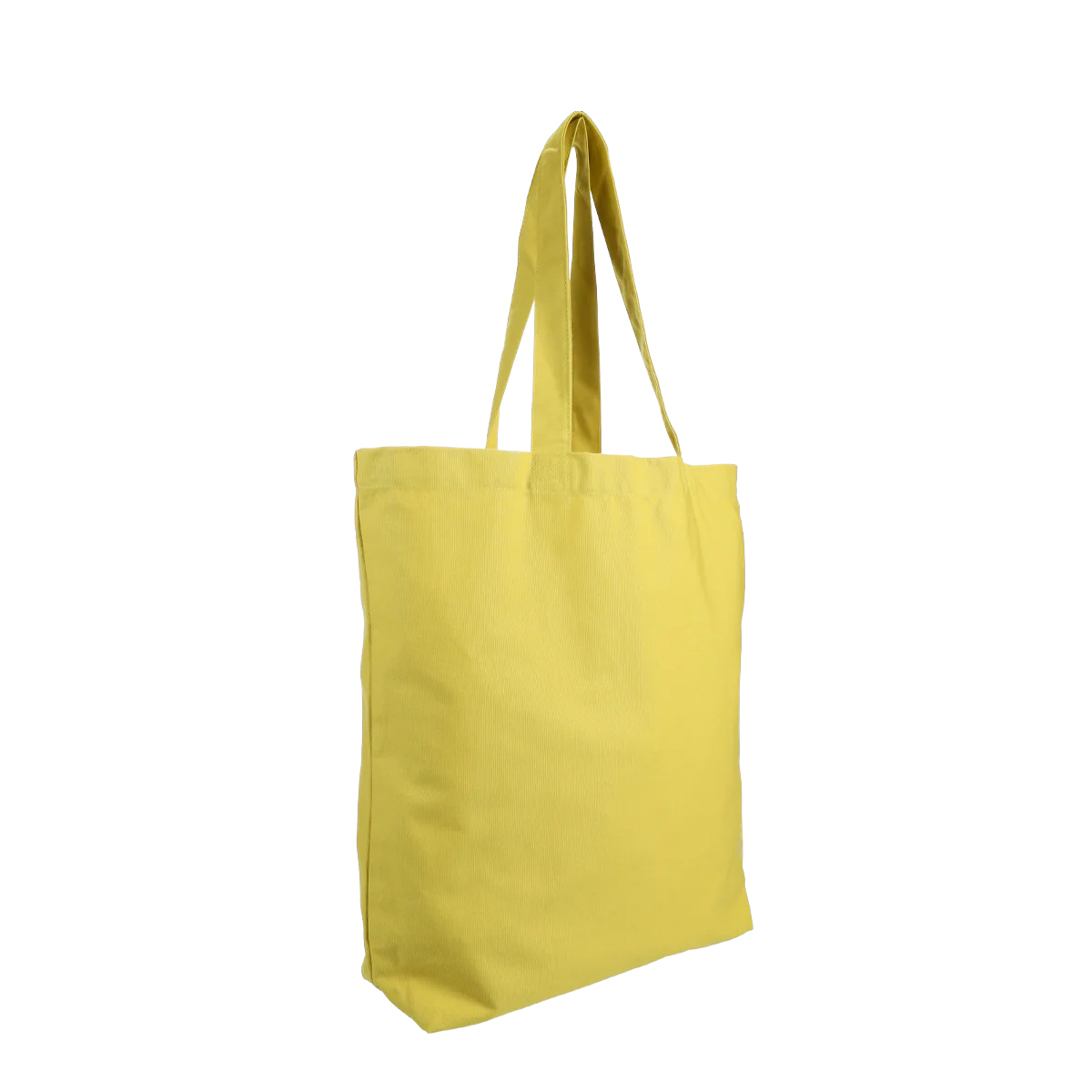 Baumwolltasche UNI Gelb, ca. 52 x 14 x 48 + 3,5 cm, Stofftasche Gelb