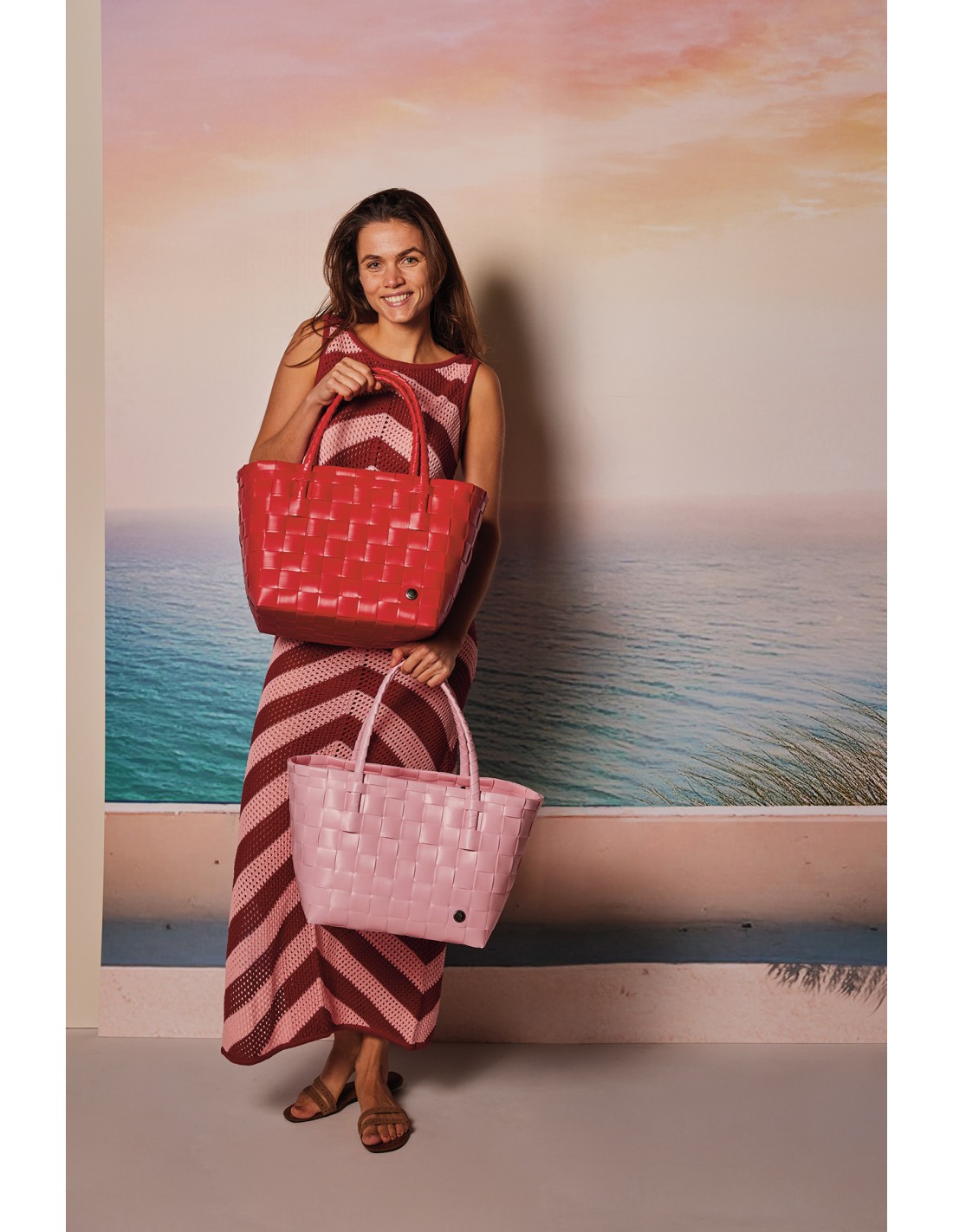 Handed By Paris - Shopper, Farbe: lovely pink