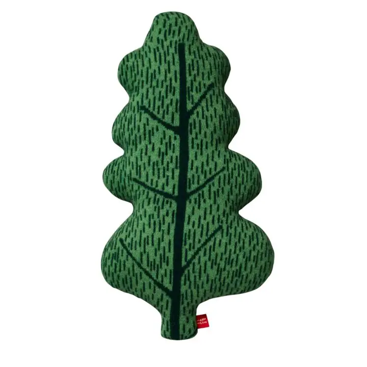 Donna Wilson blattförmiges Kissen, Leaf Shaped Cushion – Green von Donna Wilson 