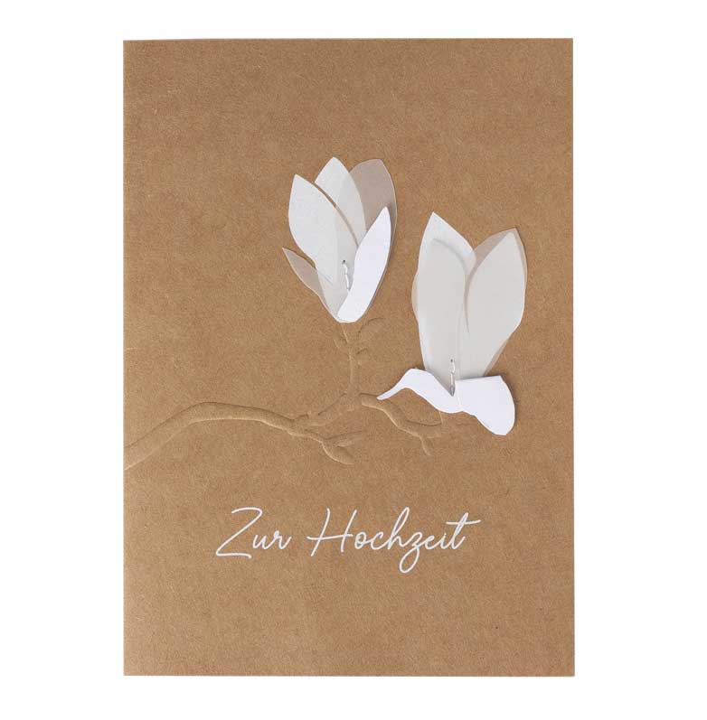 Räder Sanfter Frühling Karte "Zur Hochzeit"