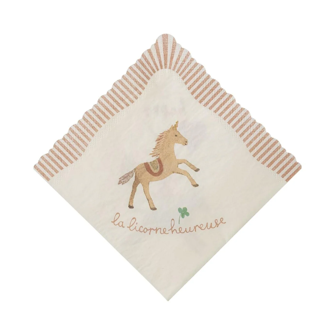 Maileg Papierserviette "Einhorn" ca. 15 x 15 cm
