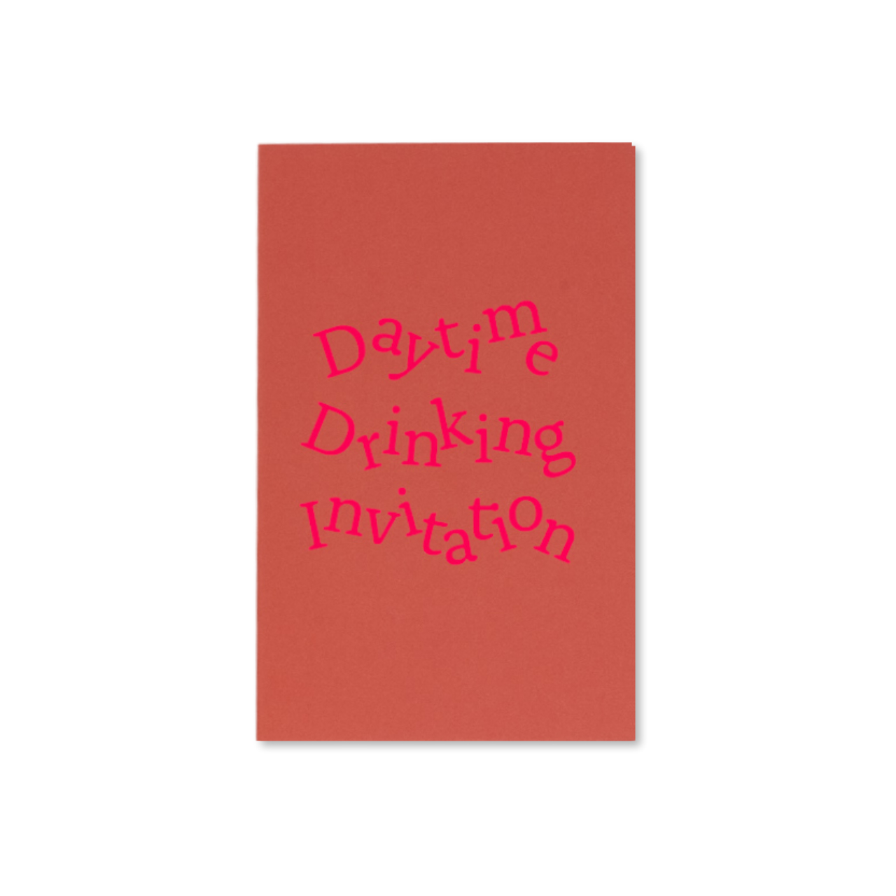 % Grußkarten-Set Daytime Drinking Invitation Mini mit 5 Karten   von Bethge, Einladungskarten, Einladung