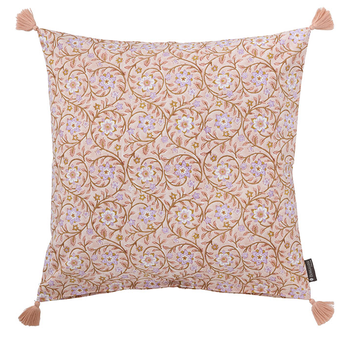 Bungalow Kissenhülle Roja Coral, ca.60x60cm , Baumwolle