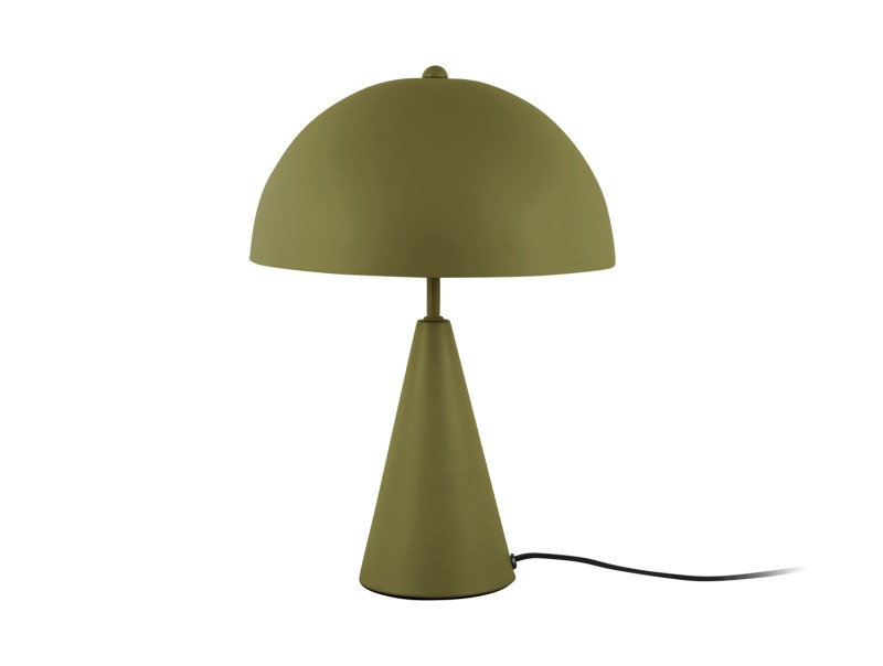 Tischlampe SUBLIME klein, Table Lamp Sublime Small BELL, Farbe: Moos Grün, Höhe ca.35 cm, D. ca. 25 cm 