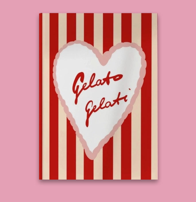 Postkarte * Gelato Gelati * von Ute Arnold    