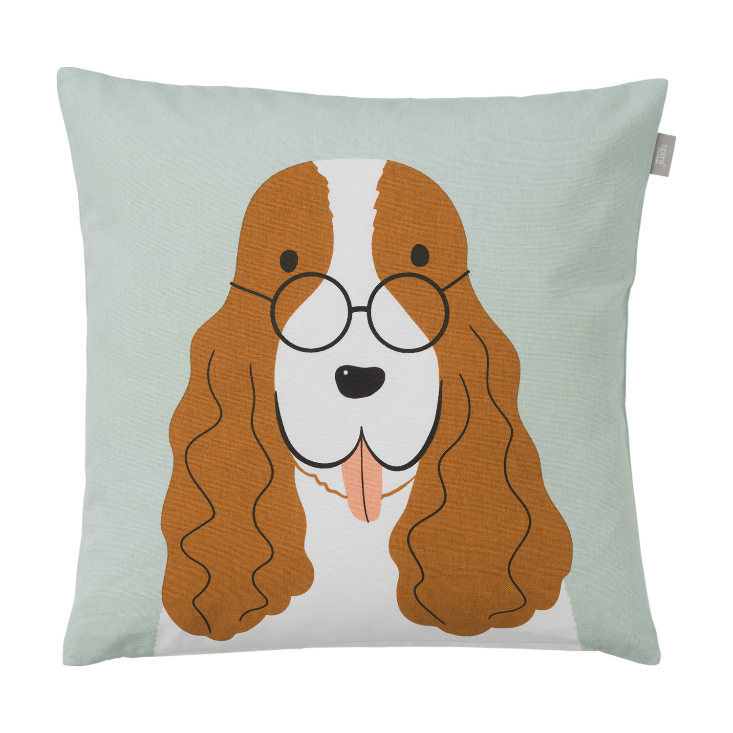 Spira of Sweden Kissenbezug AGDA,   ca. 50 x 50 cm, Cocker, Hund