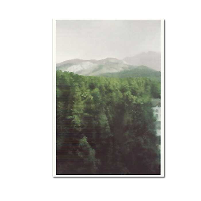 Gerhard Richter Postkarte "Waldhaus, 2004 "    Kunst