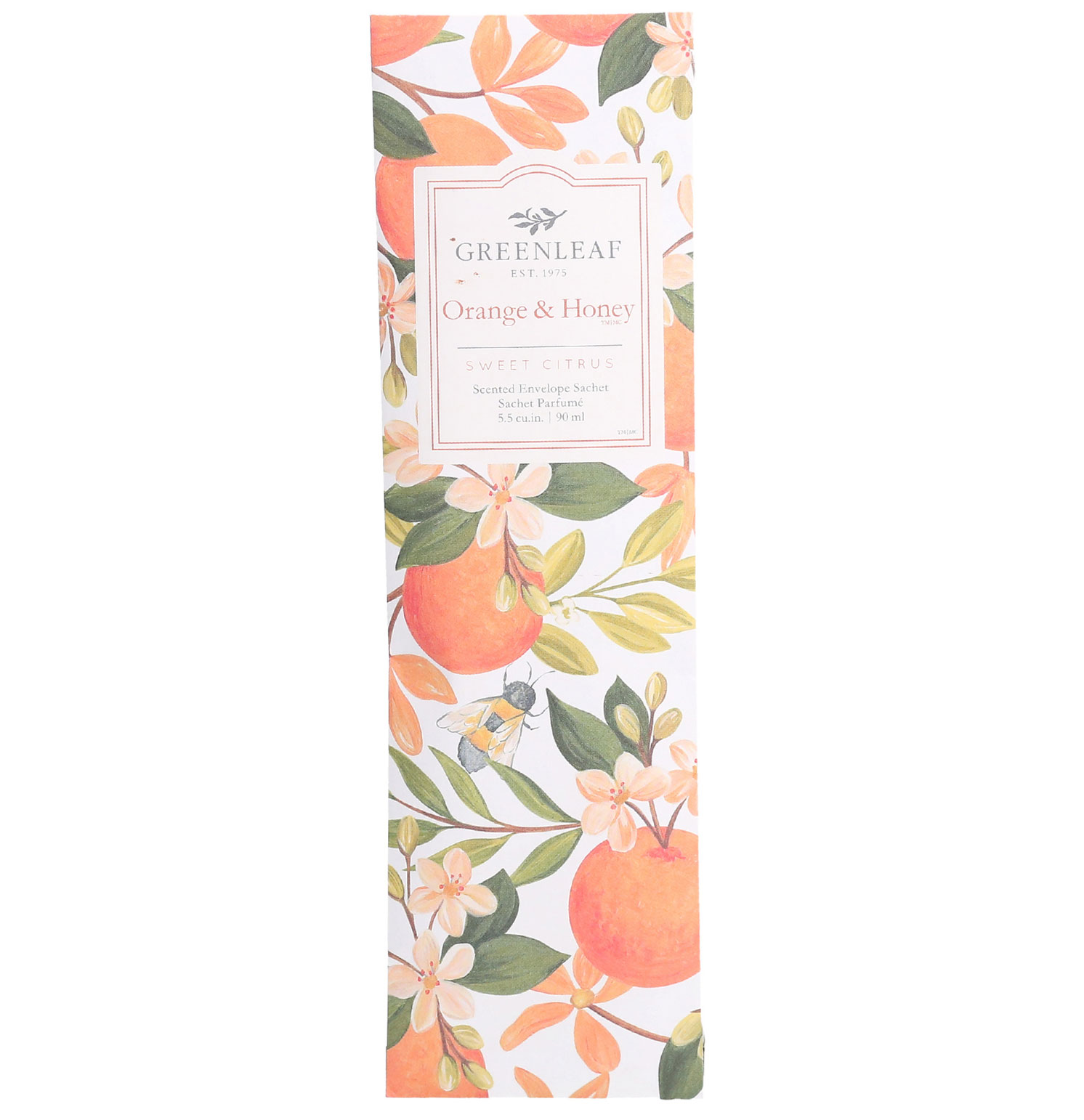 Dufttüte kl "Orange & Honey" von Greenleaf