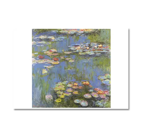 Claude Monet Postkarte " Seerosen/ Waterlilies/ Nympheas" Kunst 