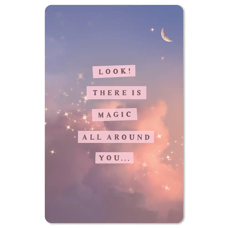 Lunacard Postkarte Magic all around