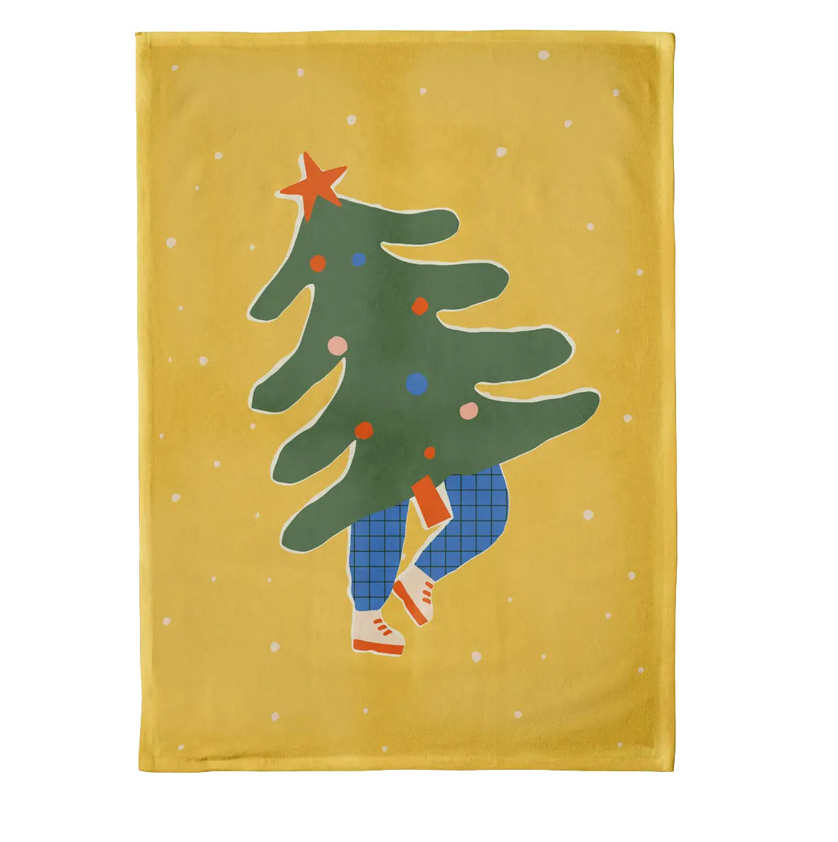 Geschirrtuch fancy dancy, Organic Kitchen Towel , Geschirrtuch Weihnachten