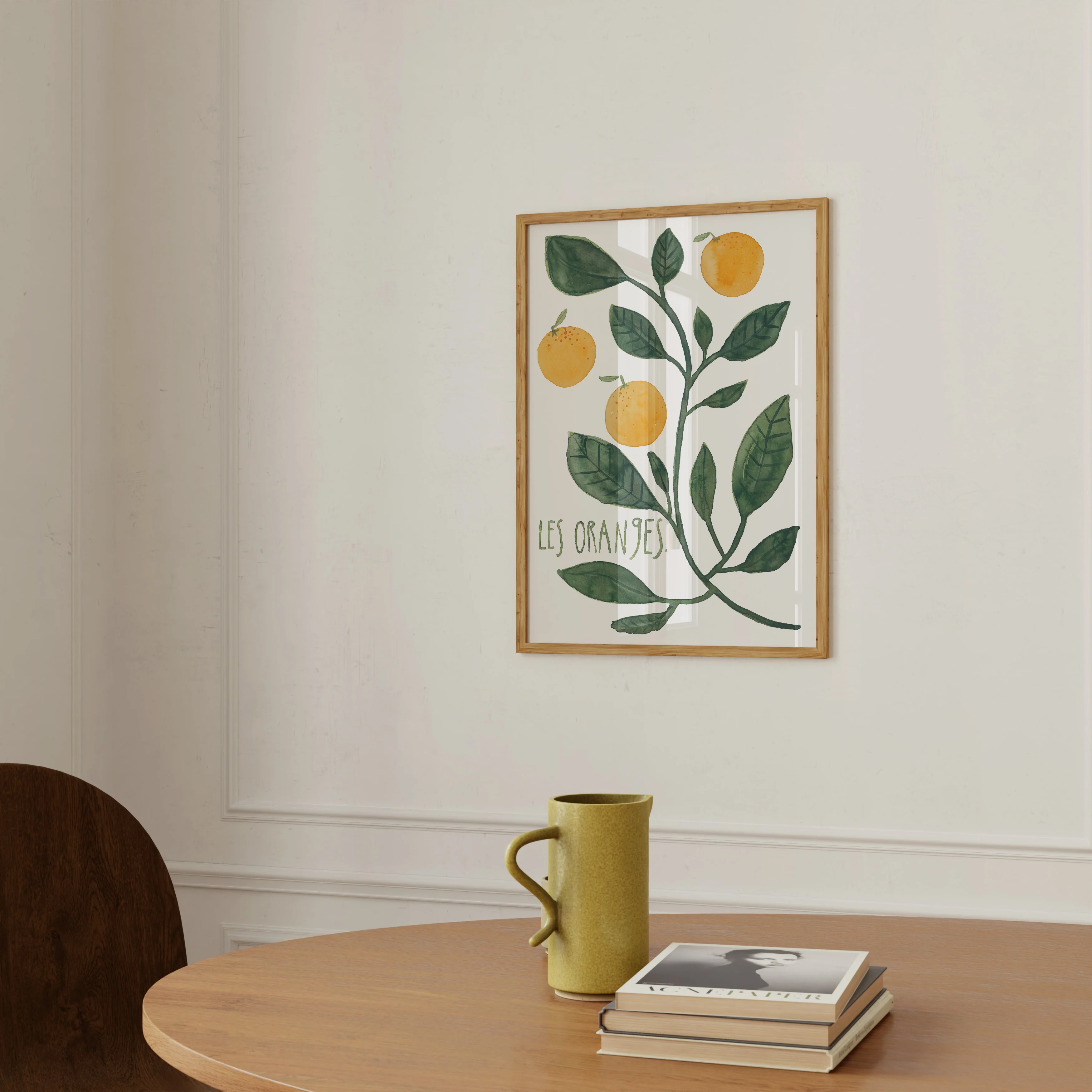 Leo La Douce Kunstdruck LES ORANGES, A3, Orangen