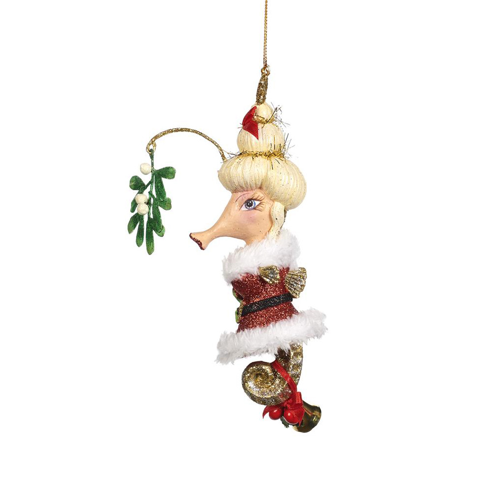 Santa Mistletoe Seepferdchen, Mrs. Santa, ca.20 cm von  Catherine Collection / Goodwill