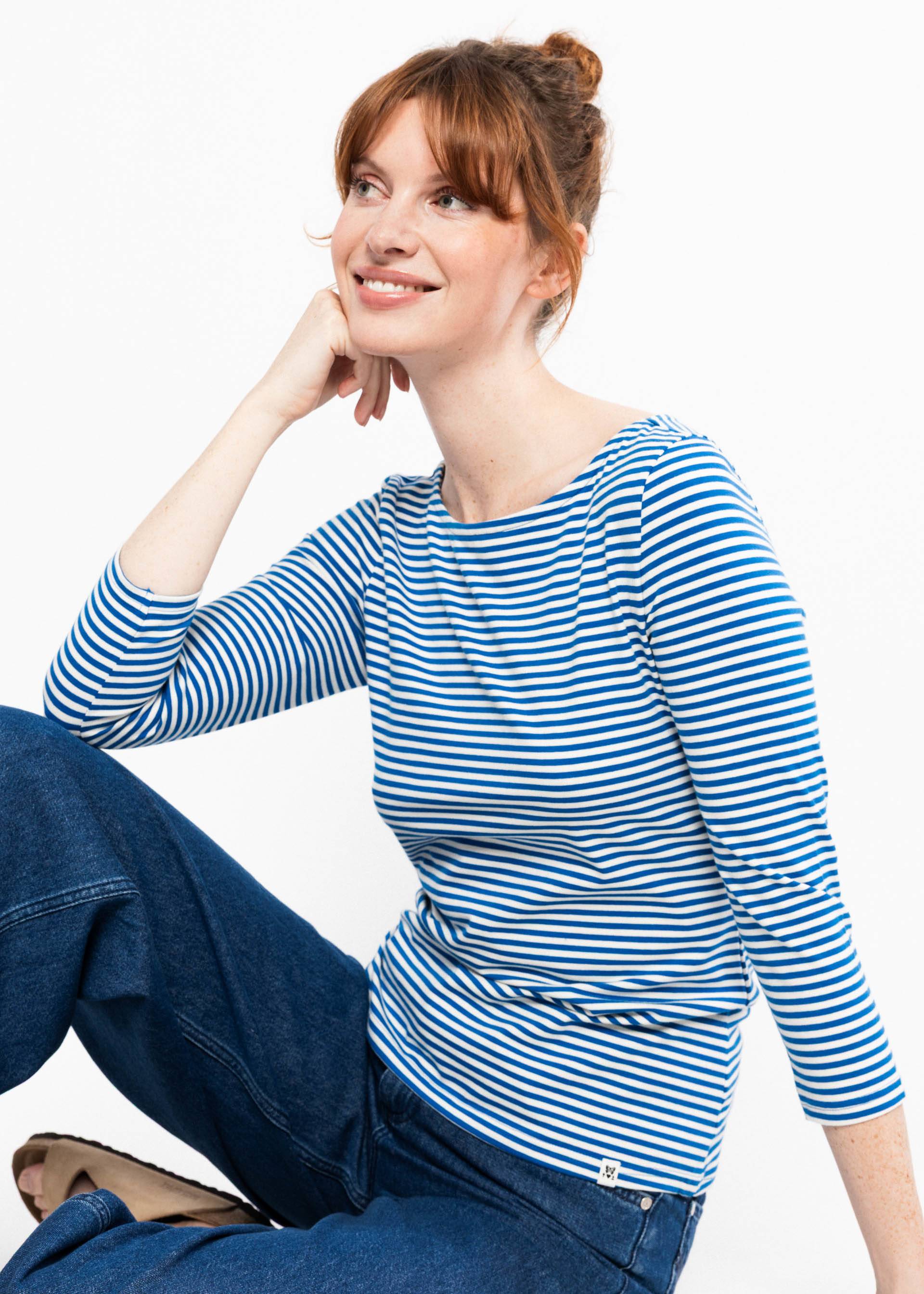 Blutsgeschwister Streifenshirt Oh Marine - blue viva el sol! stripe