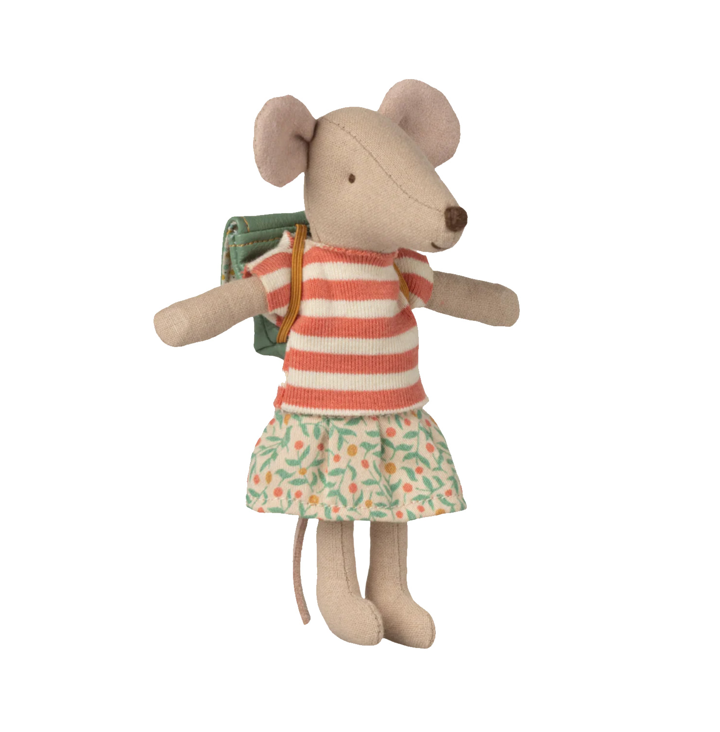 Maileg Dreirad-Maus, Große Schwester – Grün, ca. 13 cm   