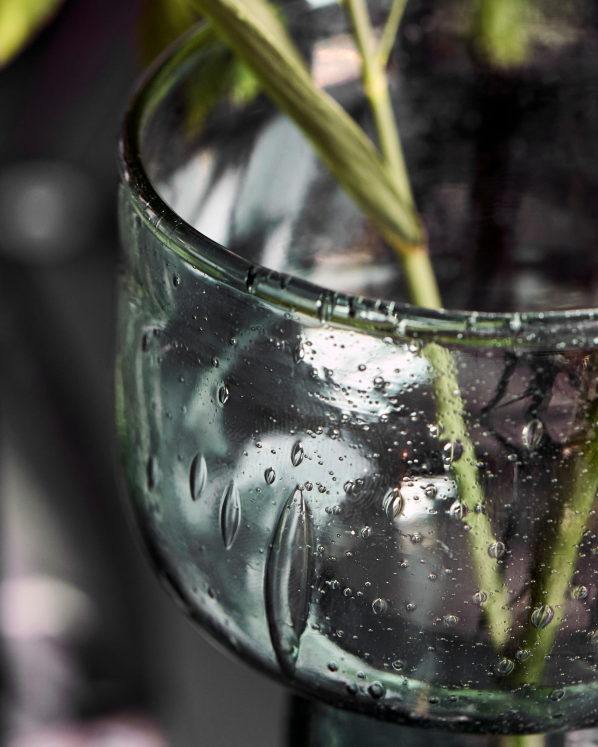 Hyazinthenglas Grün, Vase TUUR Höhe ca. 22,5 cm von House Doctor  