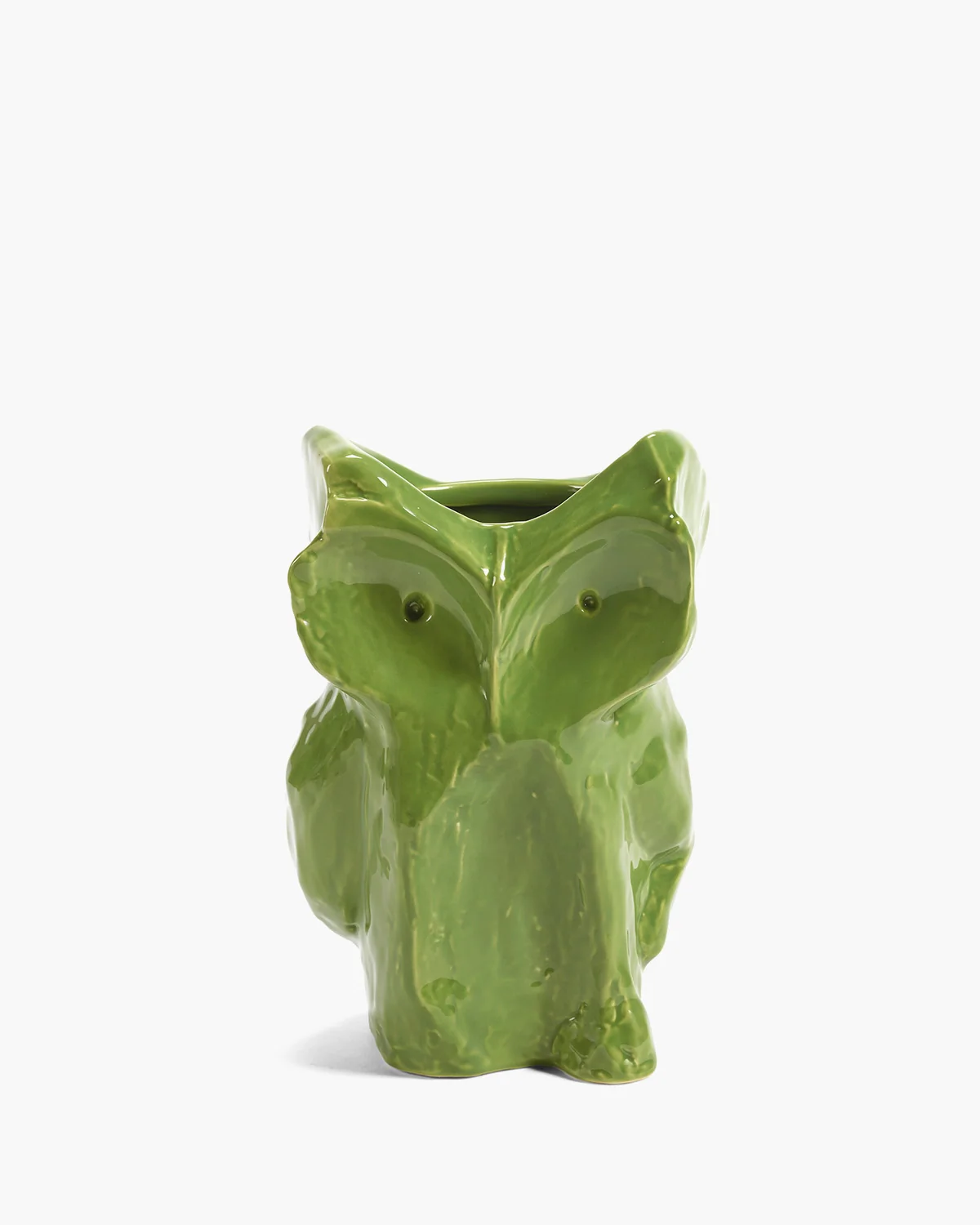 Eule Vase S Grün After Midnight, Kollektion Midnight creatures von Marni, Höhe ca. 23 cm