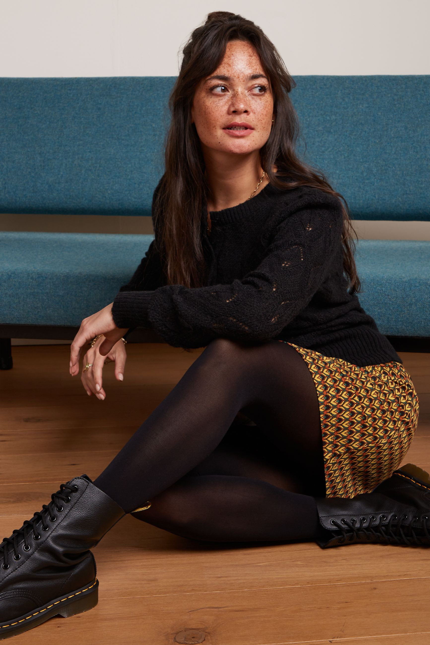 % King Louie Border Skirt Dandy, Braun, Rock