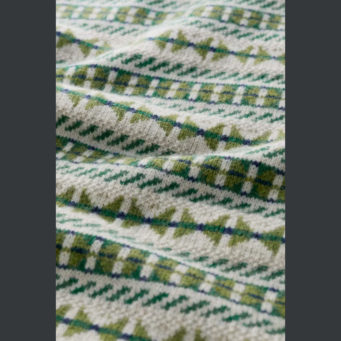 % SEASALT CORNWALL Pullunder Lemon Porch Fair Isle Knitted Vest