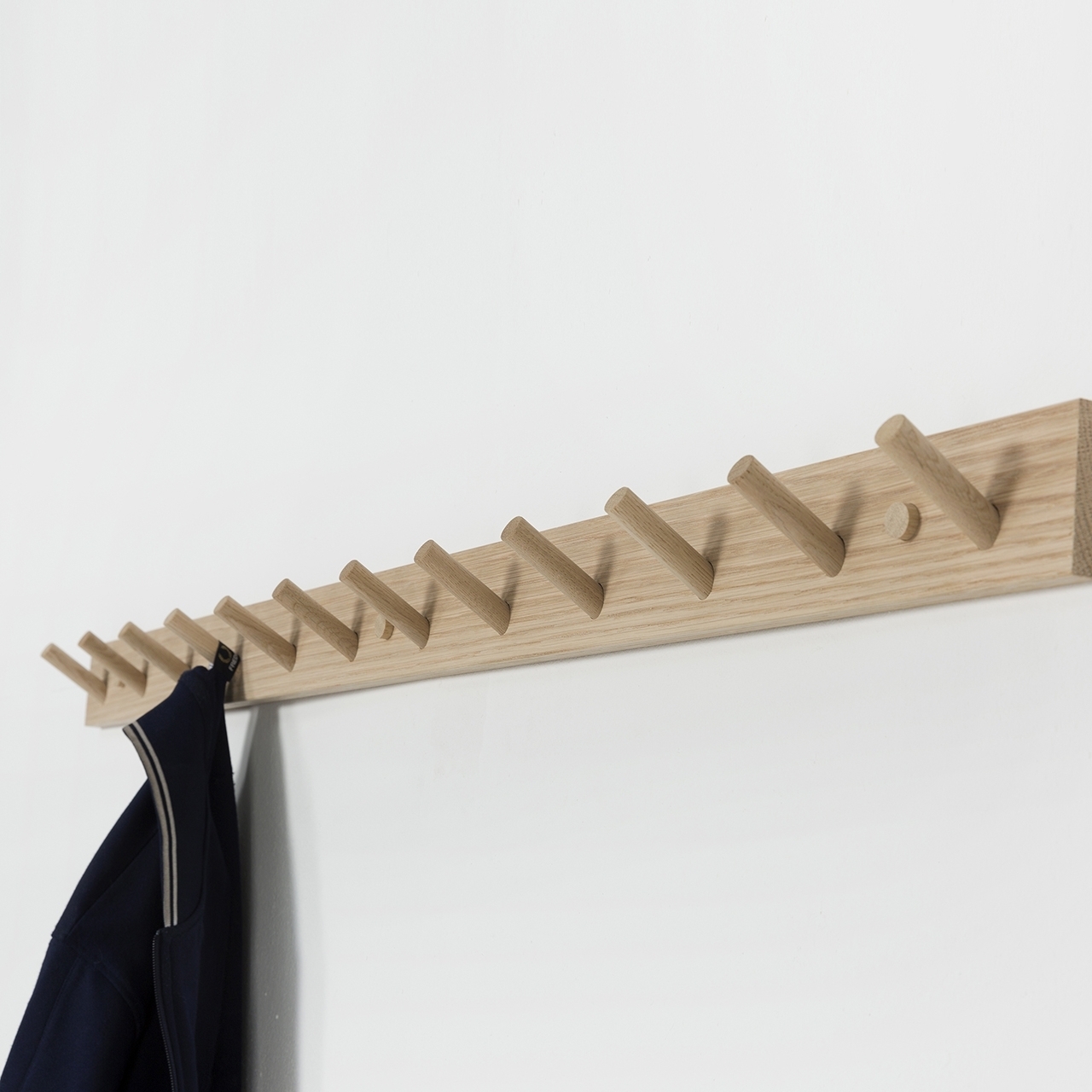 Raumgestalt Wandleiste 120cm, Garderobe Eiche