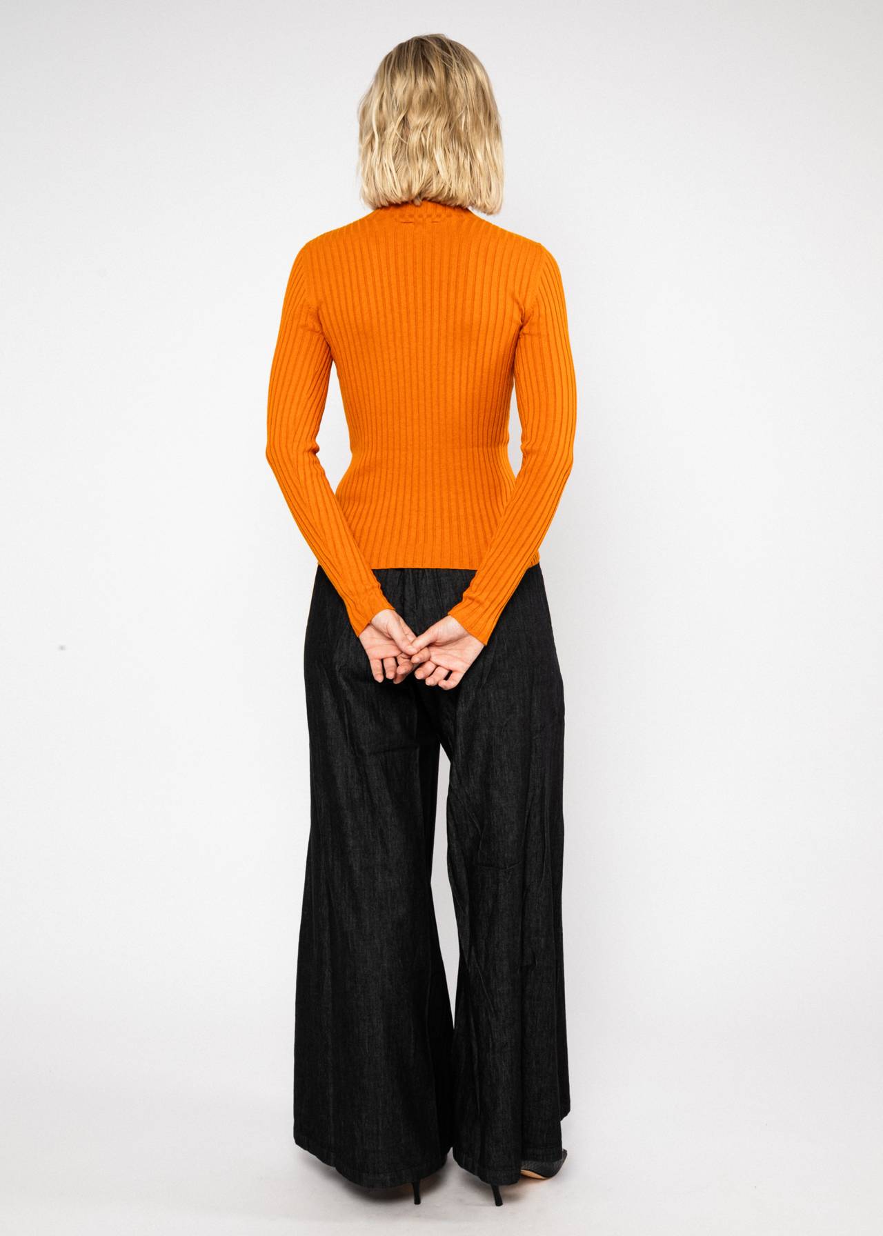 Blutsgeschwister Jeanshose Anais in Bloom, black rider