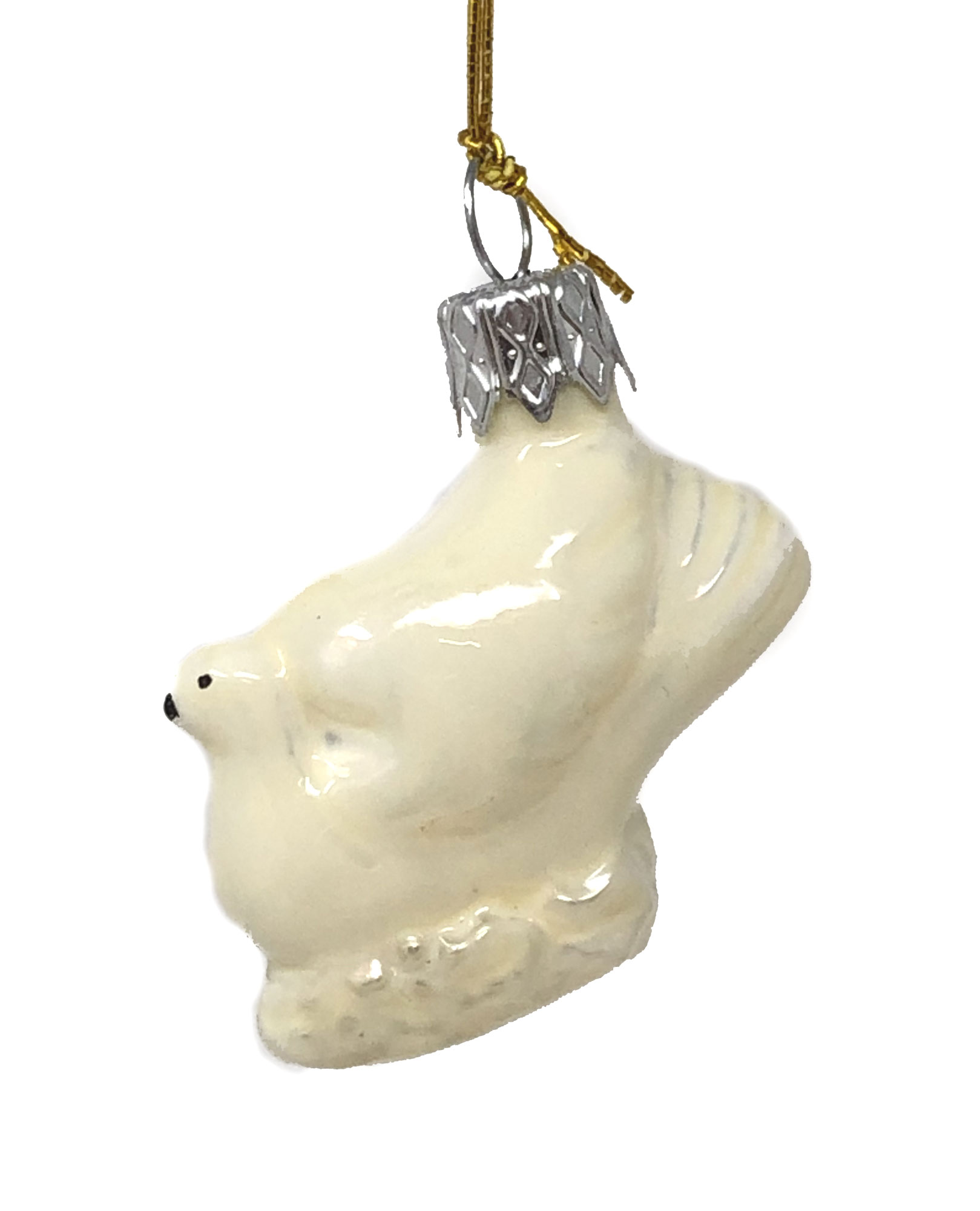 Christbaumanhänger TAUBE (von der Oberfränkische Glasmanufaktur)