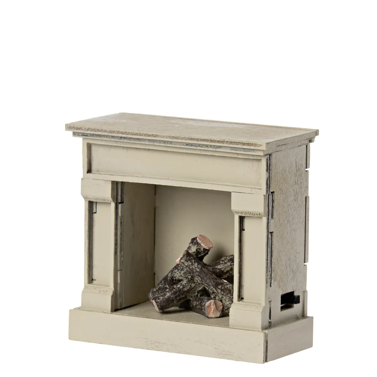 Maileg KAMIN für Mäuse Puppenhaus vintage off white