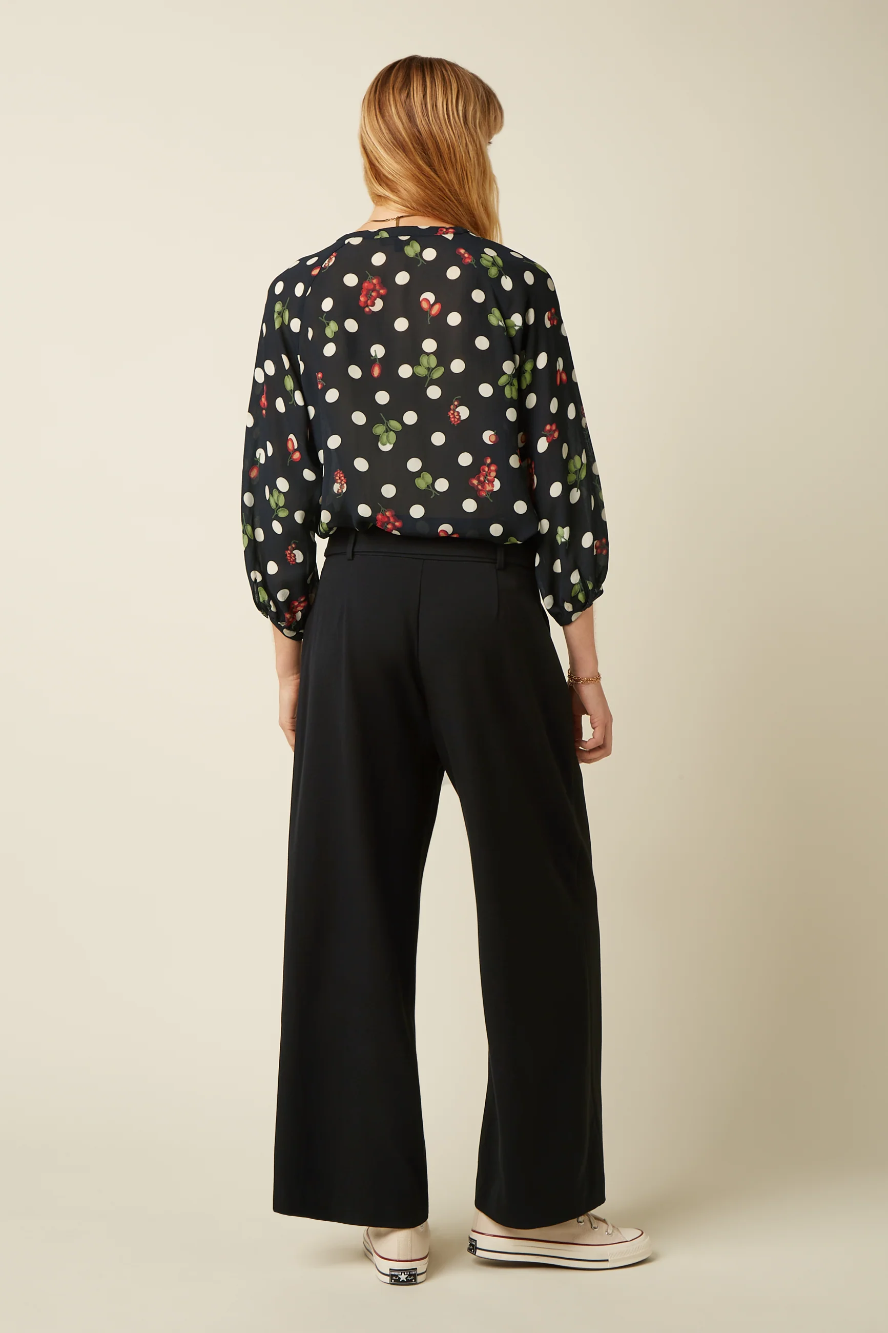 % King Louie Cybil Blouse Briny, Black