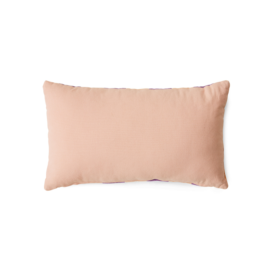 % HKliving Kissenhülle Velvet gestreift MIDSUMMER ca. 50X30CM, Samtoptik  
