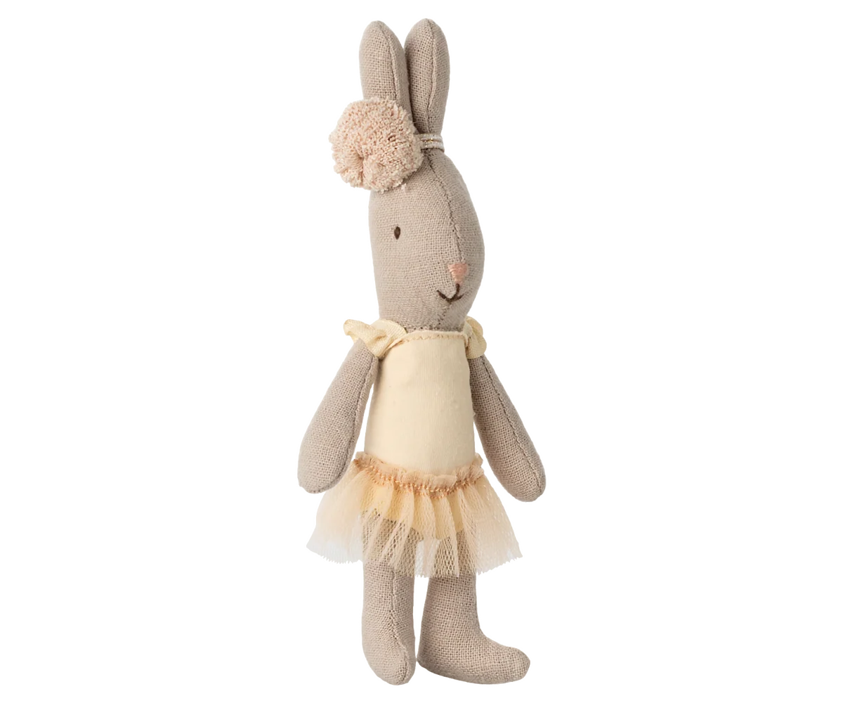 Hase, Mikro - Ballettanzug und Rock creme, ca. 14 cm