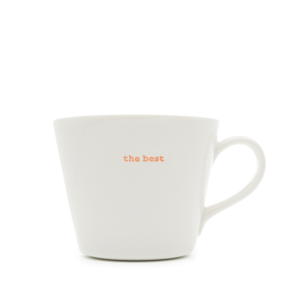 Keith Brymer Jones Bucket Mug "THE BEST" Tasse 350ml  