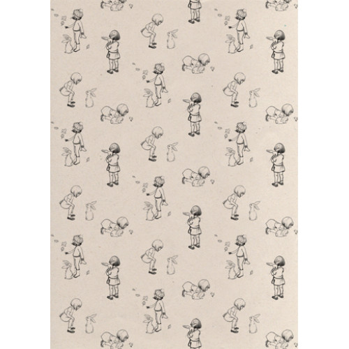Geschenkpapier - Belle & Boo , ca. 50 x 70 cm