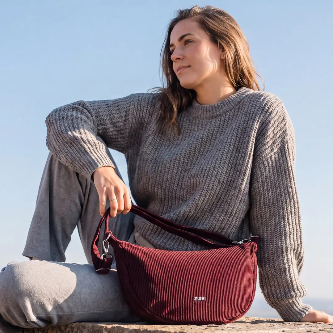 MADEMOISELLE.M M70 Moon Bag, Farbe: cord-wood von ZWEI Bags