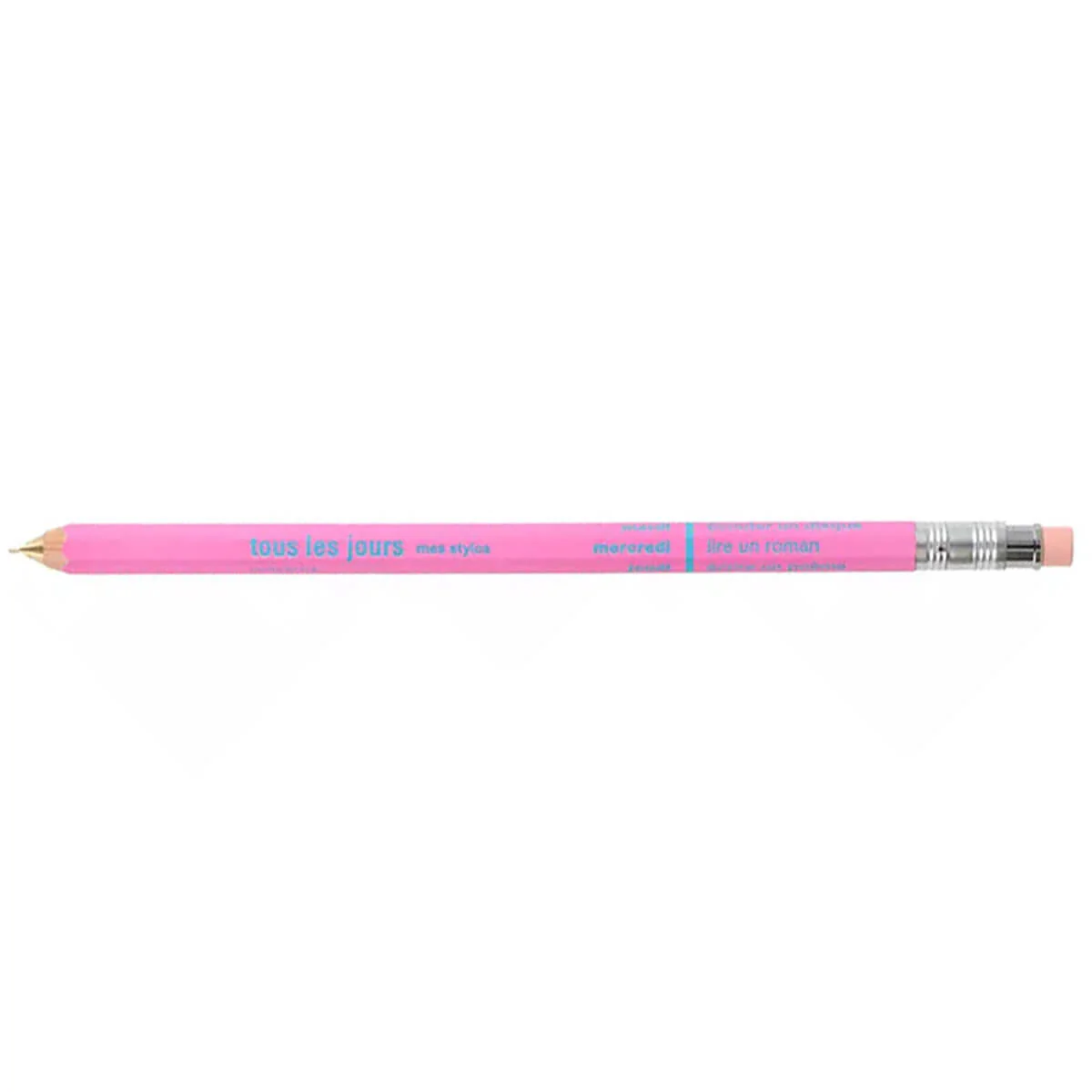 Bleistift Mechanical pencil with eraser, DAYS // Pink