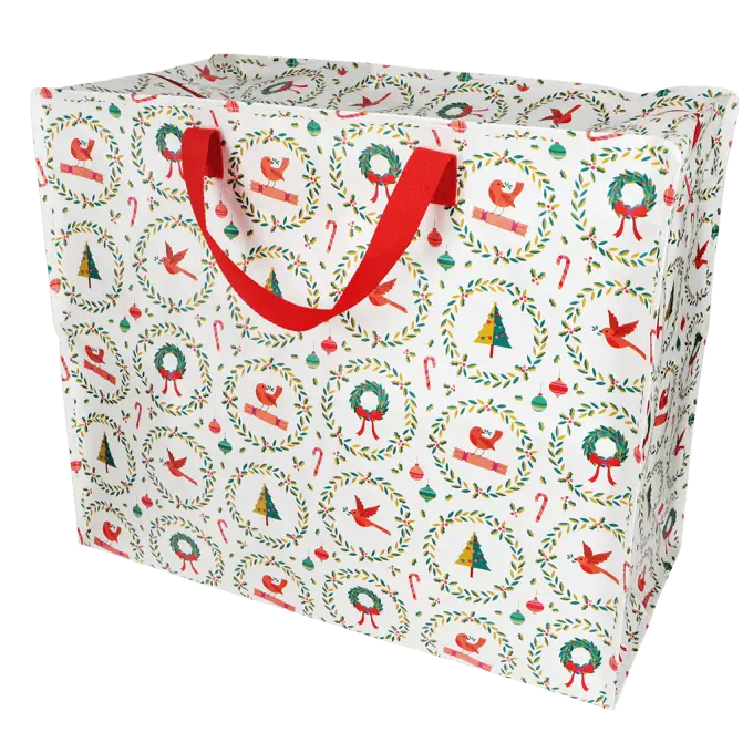 Jumbo-Aufbewahrungstasche Classic Christmas, ca. 58 x 28 x 48 cm