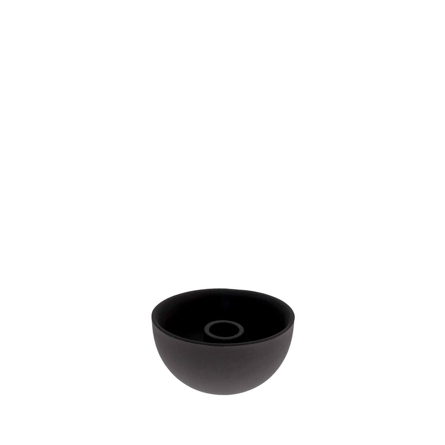 Storefactory LIDATORP Kerzenhalter, Mini dark grey candlestick, D. ca. 10 cm