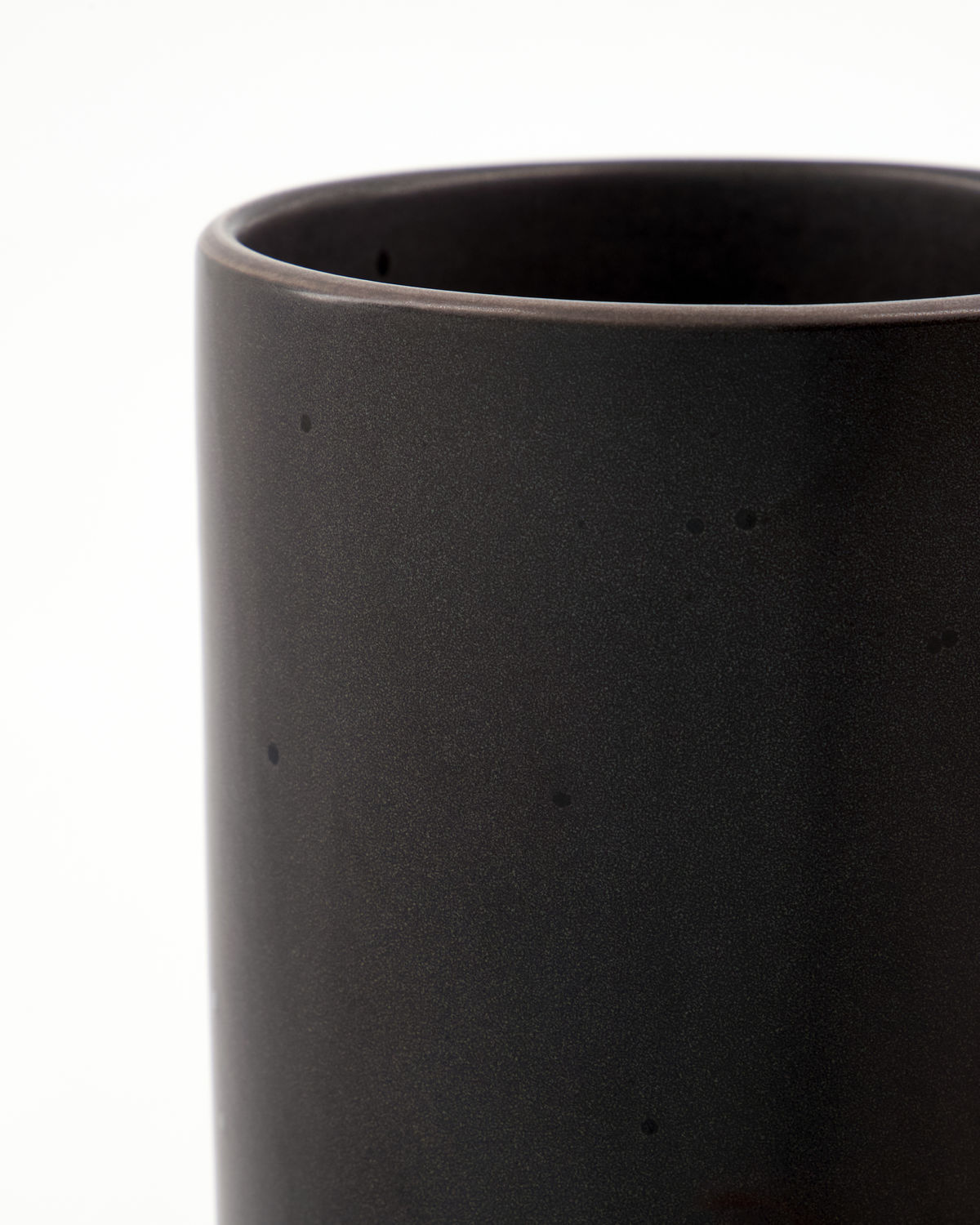 % House doctor RUSTIC  Dunkelgrau Utensilo/Krug  von House Doctor , D. ca. 12 cm x 15 cm